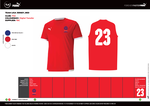 Red Team Liga Jersey w Number